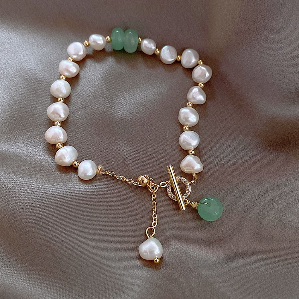 MaréLux Pulsera de Aventura - Perlas Naturales del Mar