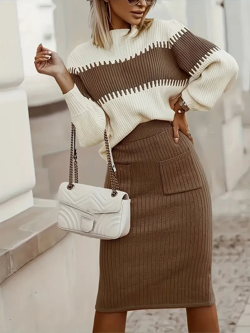 MARGARIDA™ | Conjunto de Punto Chic Sofisticado