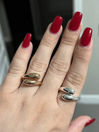 Anillo voluminoso