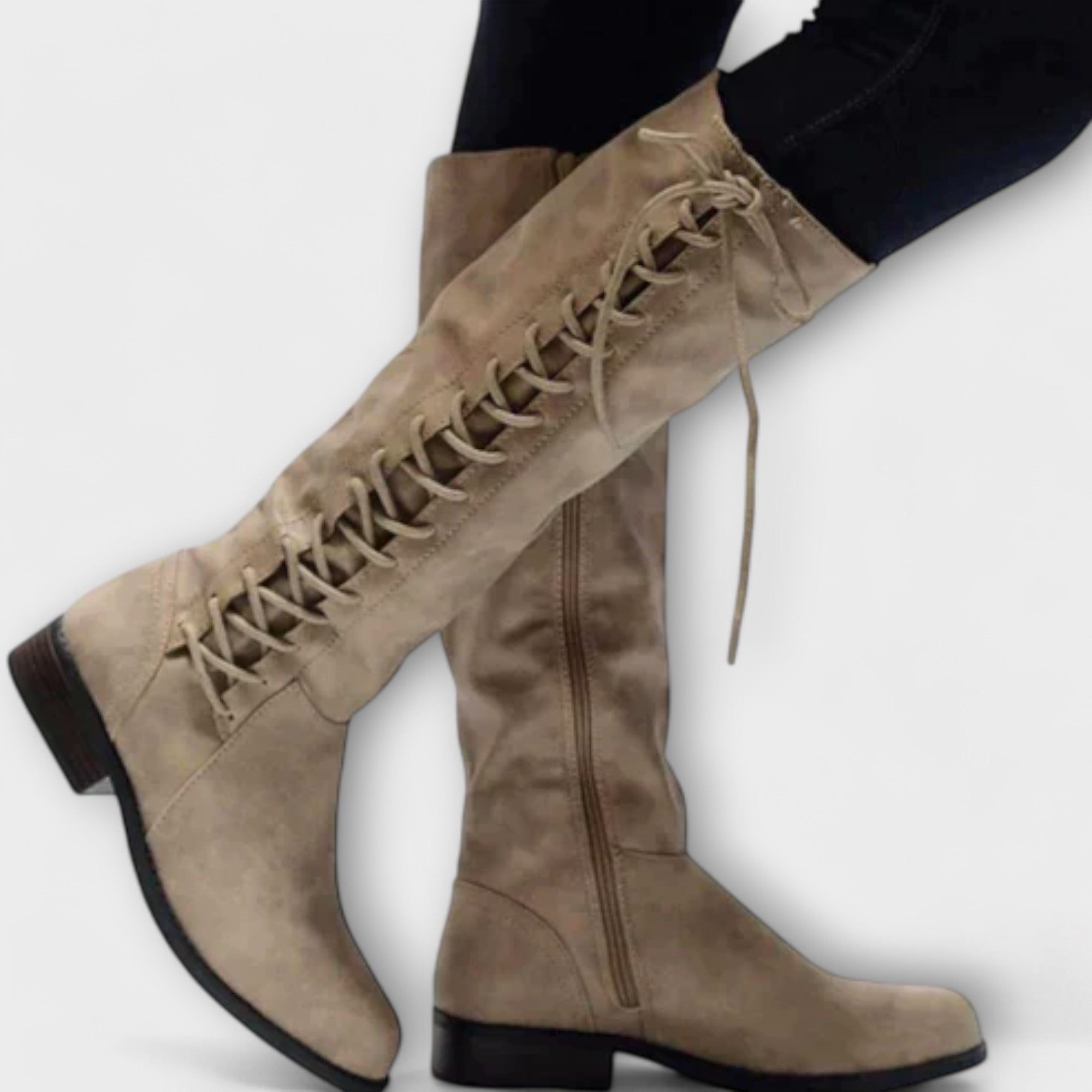 Lucía™ | Botines con cordones elegantes