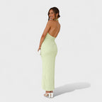 Camila™ | Vestido largo con pliegues