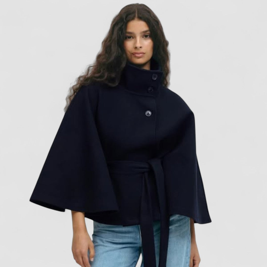 Lusana™ | Abrigo elegante con cinturón