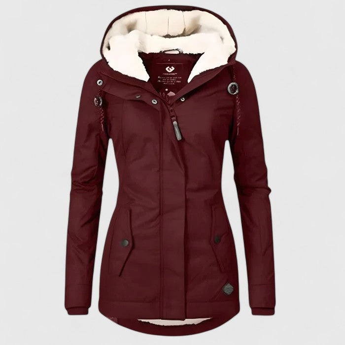 Isabel™ | Abrigo de Otoño Impermeable con Capucha