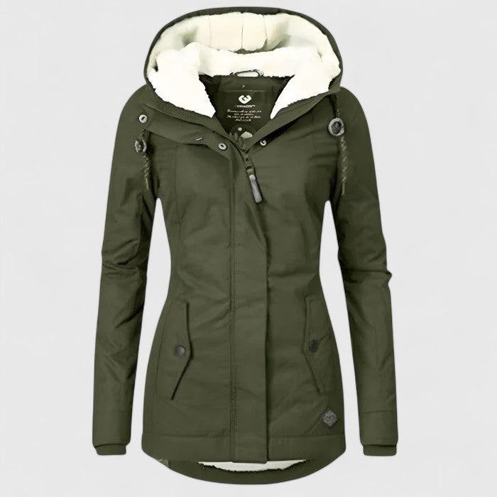 Isabel™ | Abrigo de Otoño Impermeable con Capucha