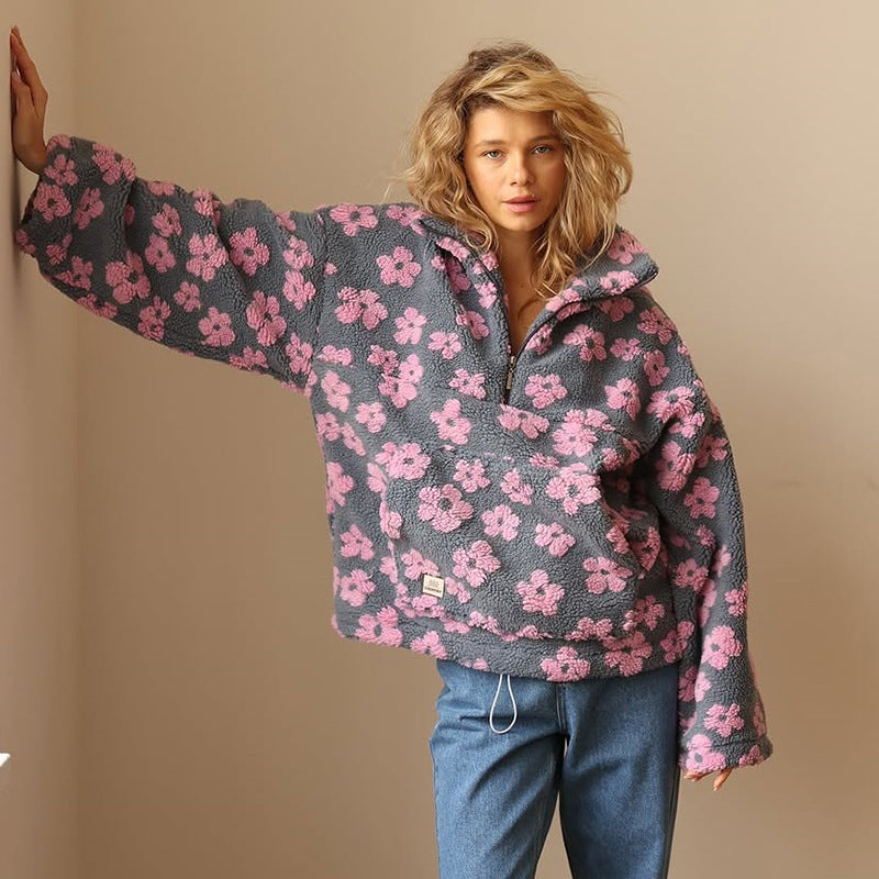 Daisy™ | Sudadera Polar Floral