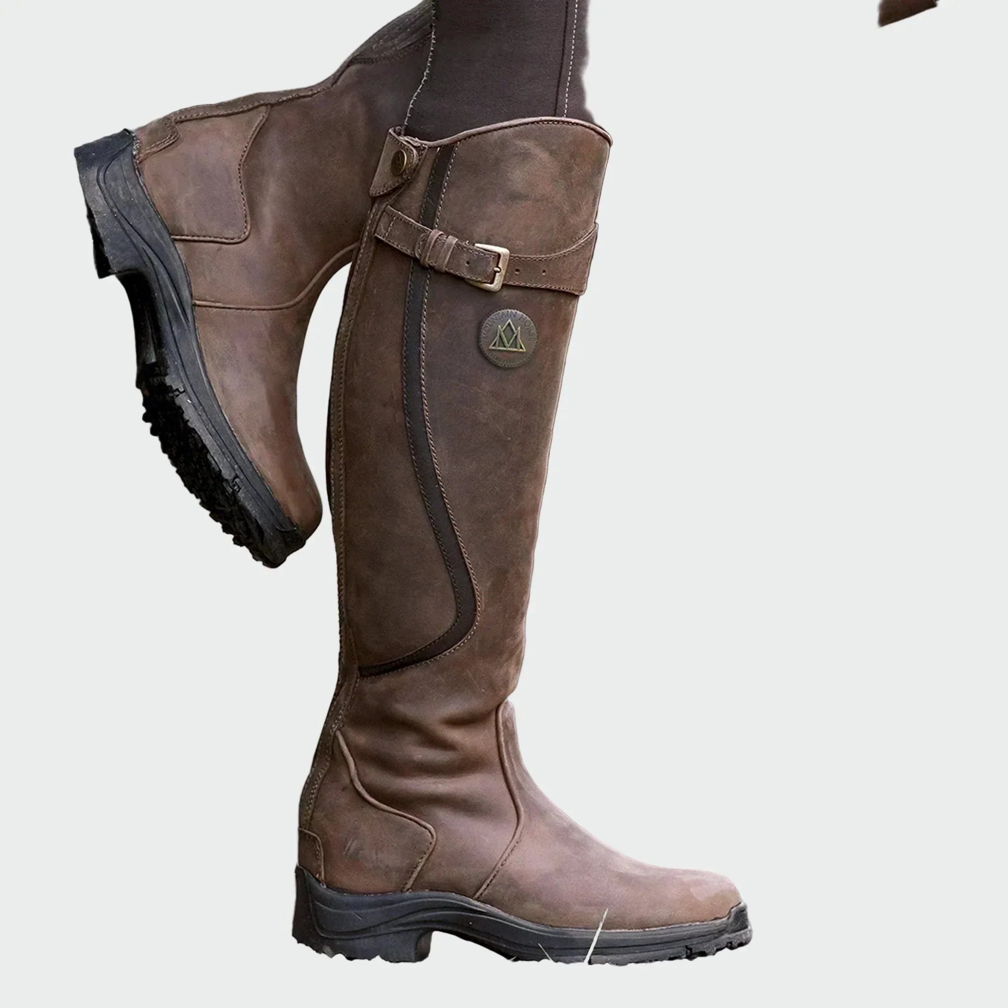 Botas ortopédicas de cuero premium