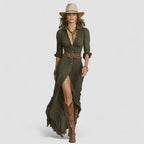Sara™ | Vestido Maxi Chic