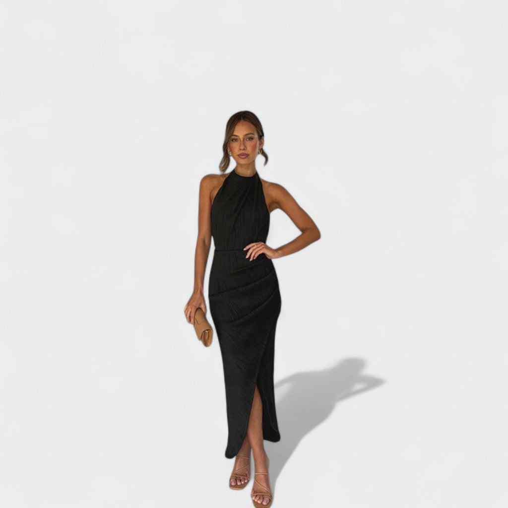 Camila™ | Vestido largo con pliegues