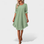 Sassa™ | Vestido casual con volantes