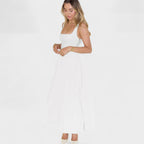 Maribel™ | Vestido Midi con escote cuadrado