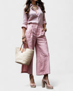Isadora™ | Look Casual Chic en Rosa Suave