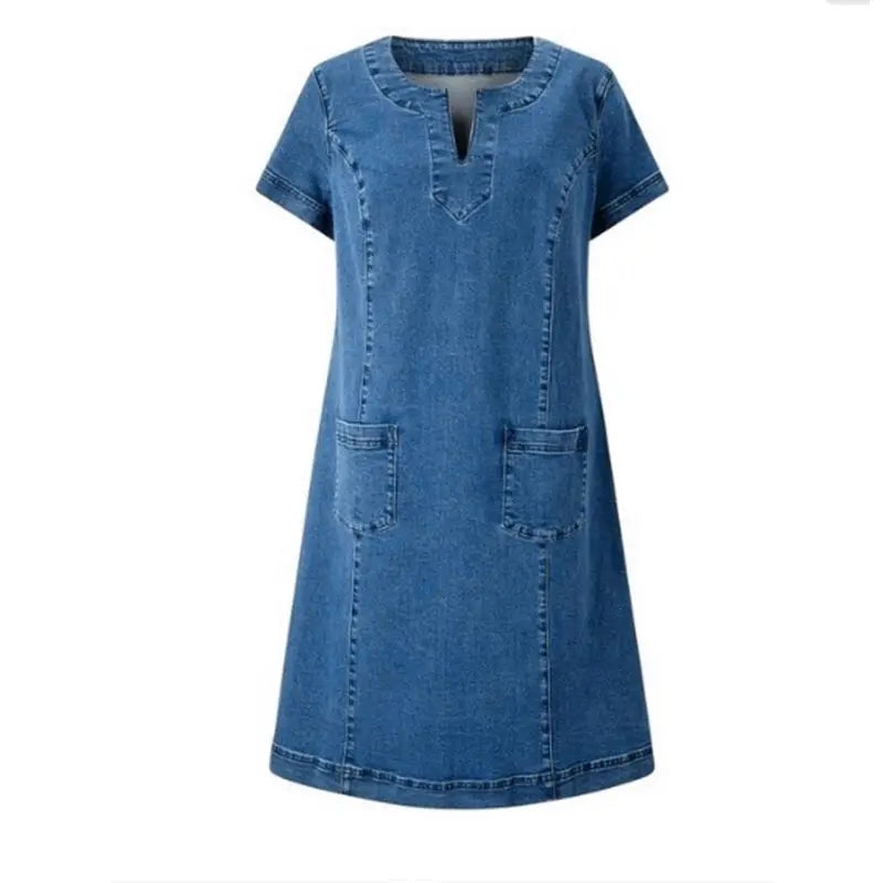 Marina™ | Vestido de Jean Suave