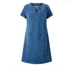 Marina™ | Vestido de Jean Suave