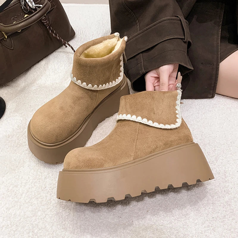 Benedita™ | Botas con plataforma elegante para días fríos