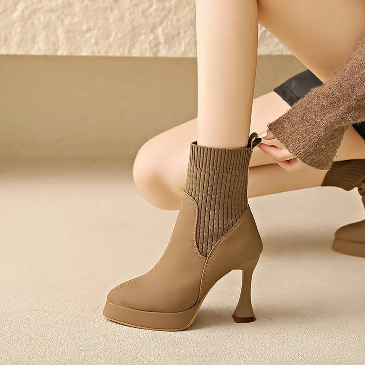 Eugenia™ | Botas con plataforma, Confort y Elegancia Femenina