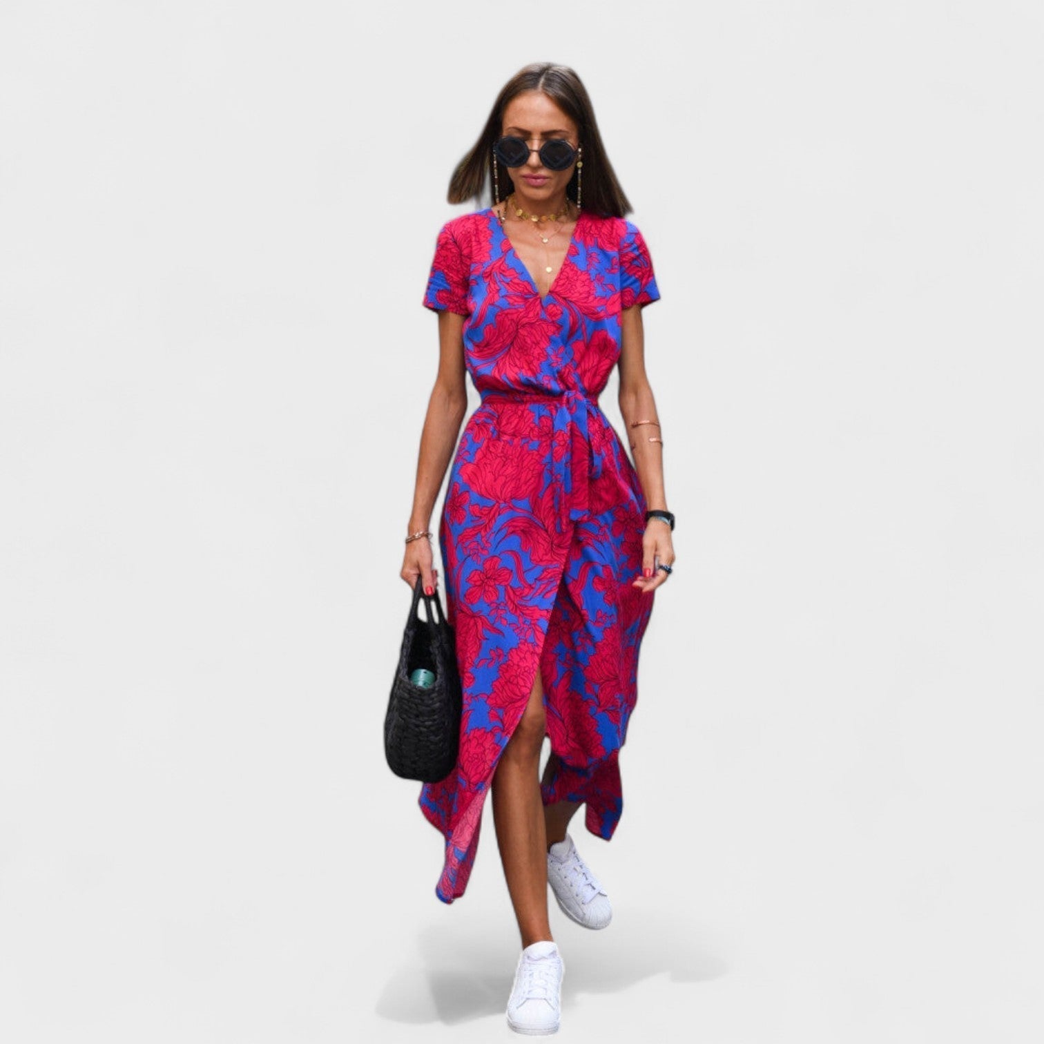 Vestido Lirio Rosa™ | Estilo Boho Chic