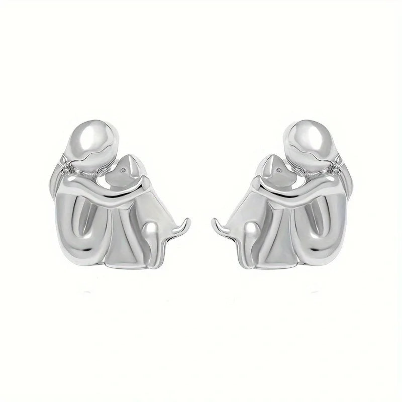 Pendientes Abrazo de Perro