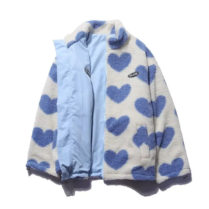 Cecil™ | Abrigo reversible de corazones