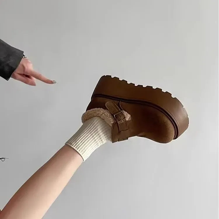 Elisa™ | Botas con plataforma elegante para el invierno con un toque moderno