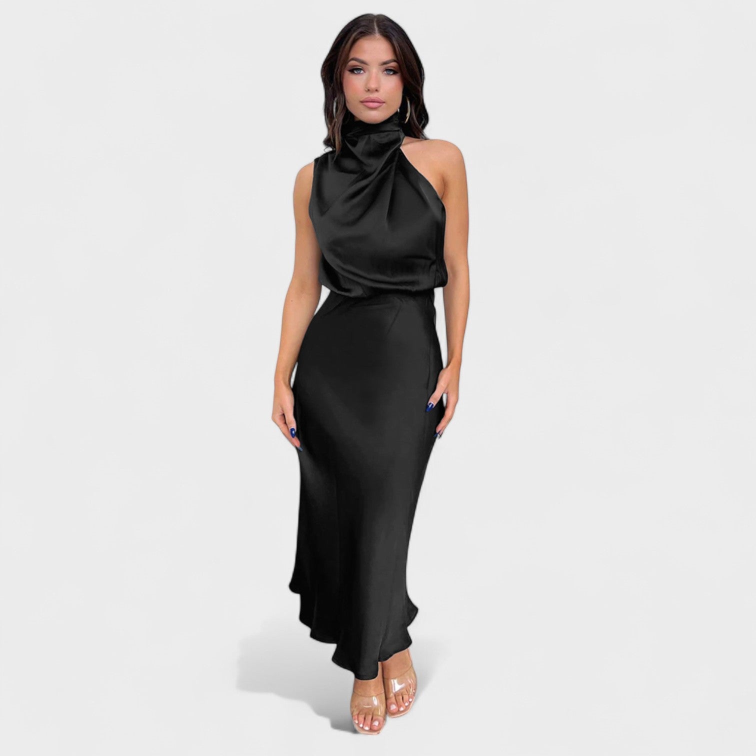 Alba™ | Vestido Satin Elegance