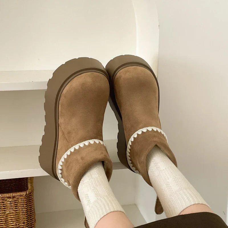 Benedita™ | Botas con plataforma elegante para días fríos