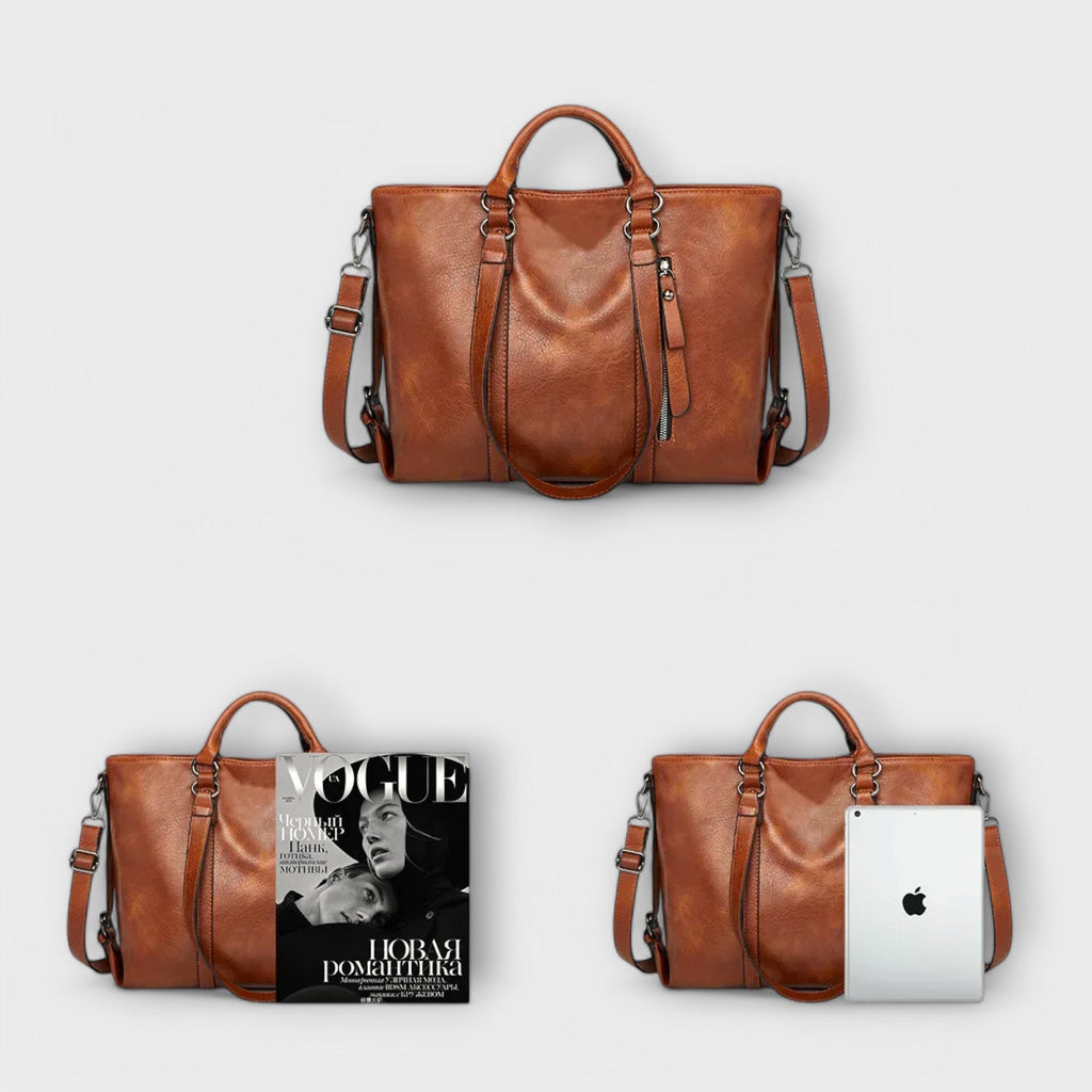 Maria™ | Bolso grande de piel