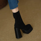 Olga™ | Botas con estilo moderno y la comodidad de la gamuza