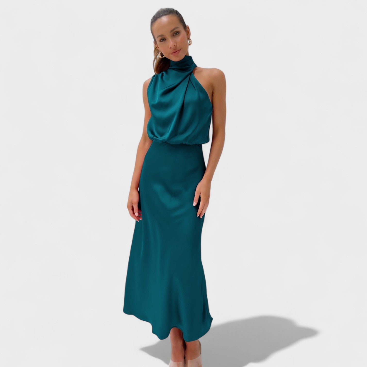 Alba™ | Vestido Satin Elegance