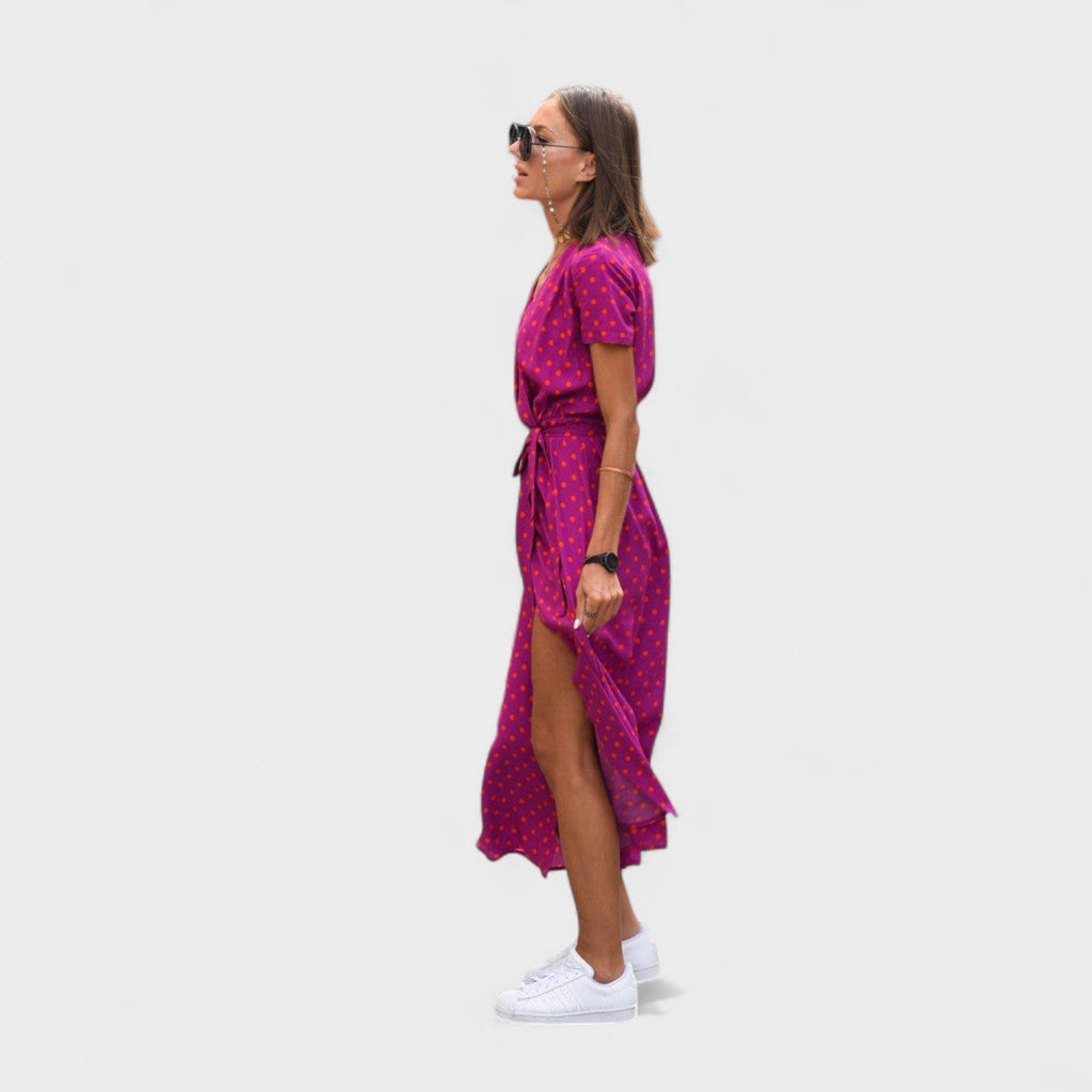 Vestido Lirio Rosa™ | Estilo Boho Chic