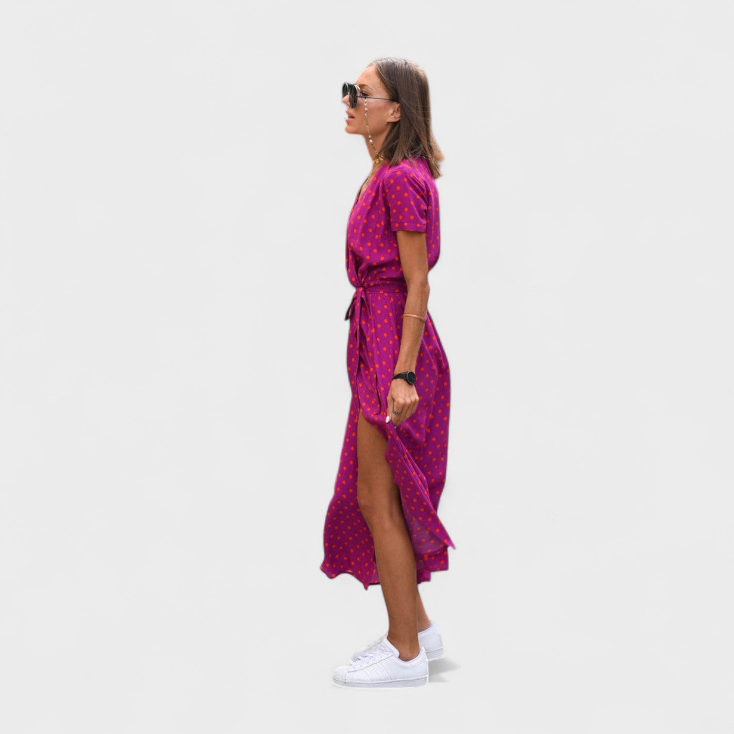 Vestido Lirio Rosa™ | Estilo Boho Chic