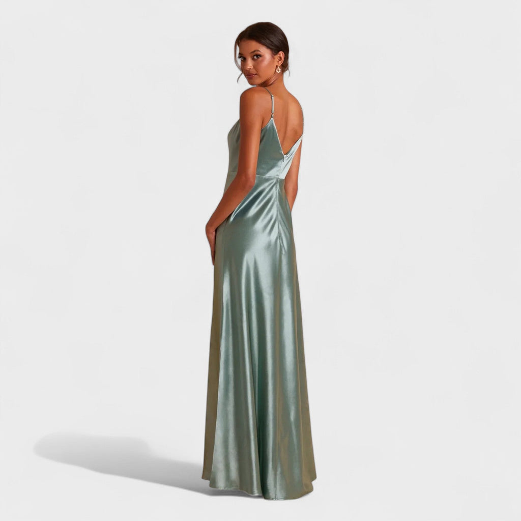 Lucía Satin™ | Vestido largo