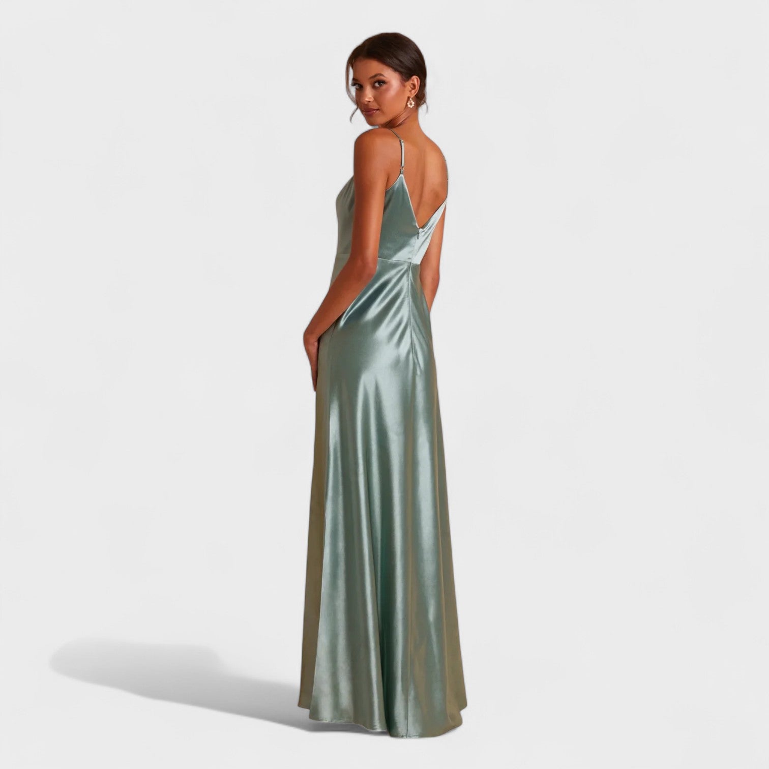 Lucía Satin™ | Vestido largo