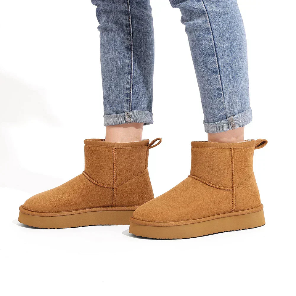 Amara™ | Bota Clásica Femenina de Invierno con Forro Peludo Interior