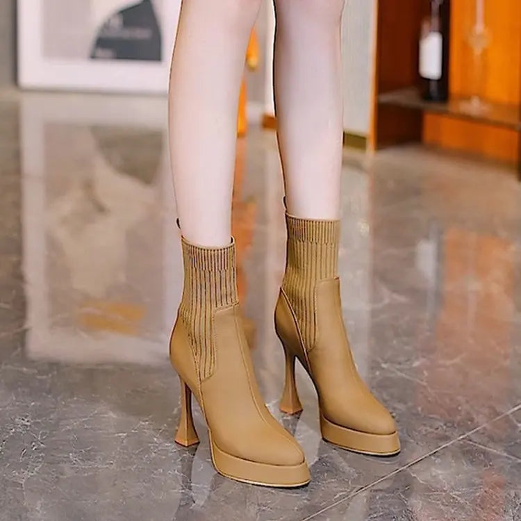 Eugenia™ | Botas con plataforma, Confort y Elegancia Femenina