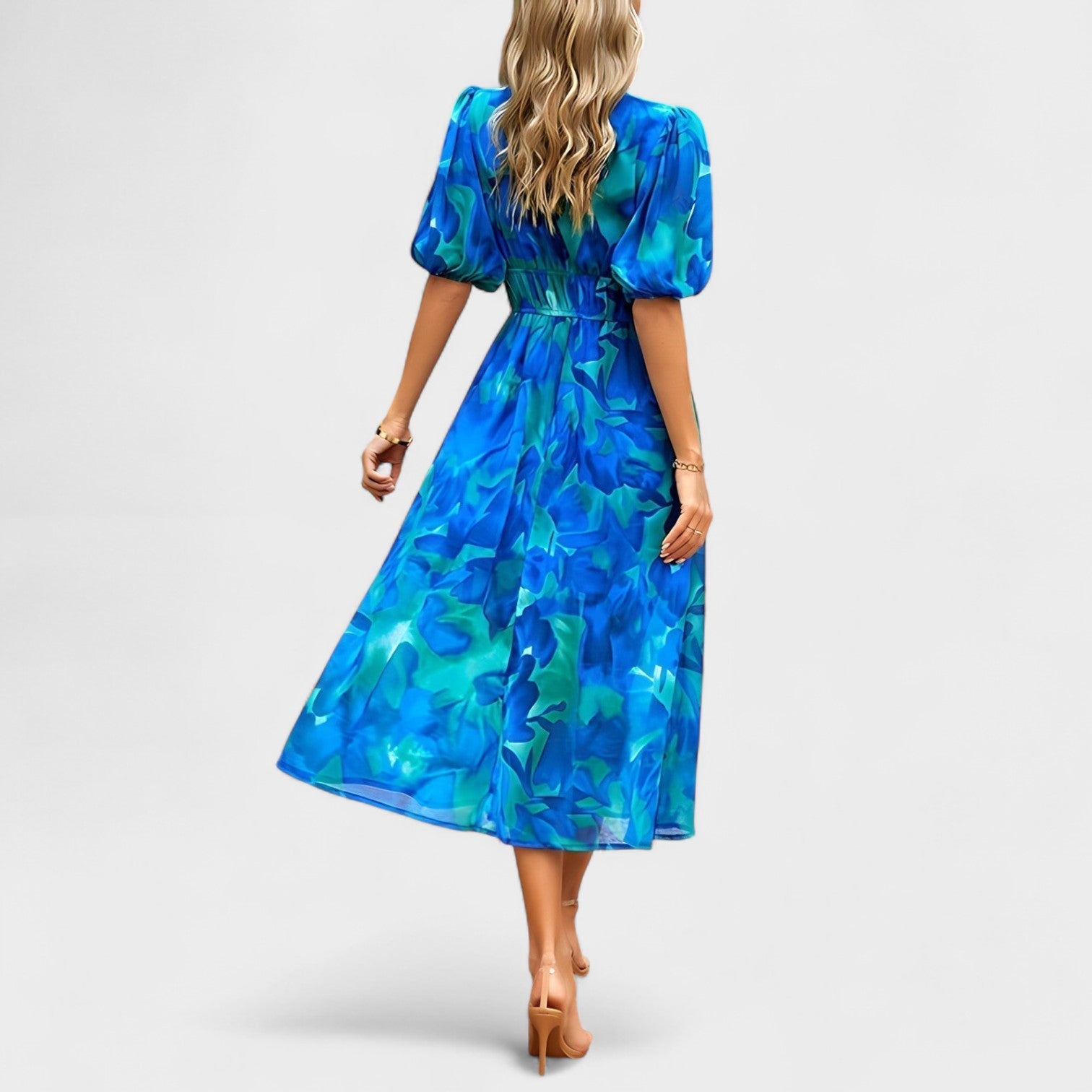 Clara™ | Vestido Midi Floral Elegante
