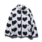 Cecil™ | Abrigo reversible de corazones