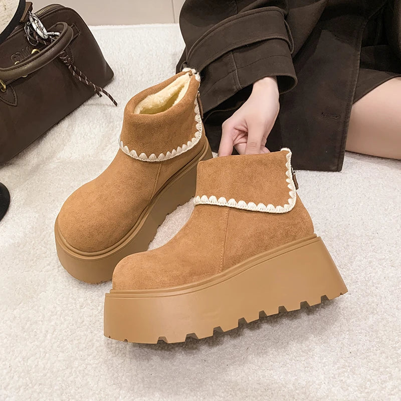 Benedita™ | Botas con plataforma elegante para días fríos