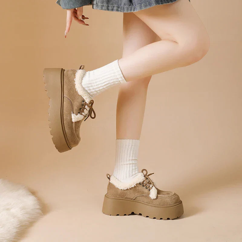 Gabriela™ | Botas de Invierno con elevación y encanto natural