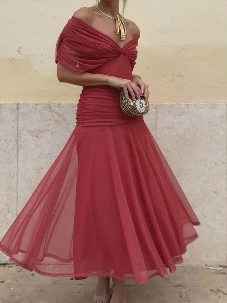 Luana™ | Vestido elegante con escote en V