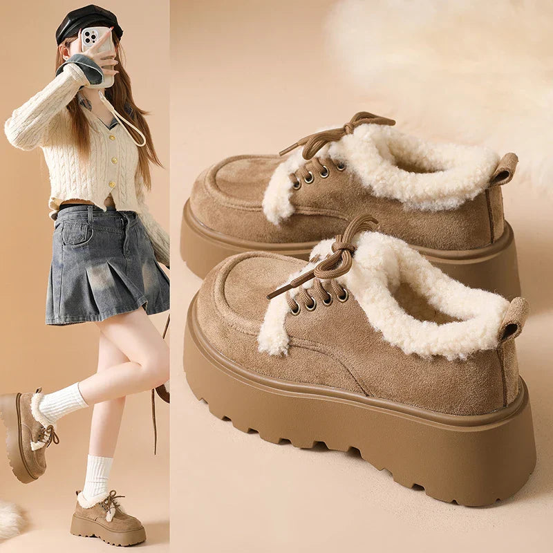 Gabriela™ | Botas de Invierno con elevación y encanto natural