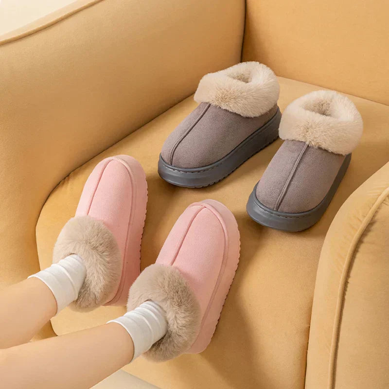 Lumina™ | Botas de Tacón Alto con Forro de Piel de Felpa Cálido