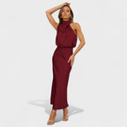 Alba™ | Vestido Satin Elegance