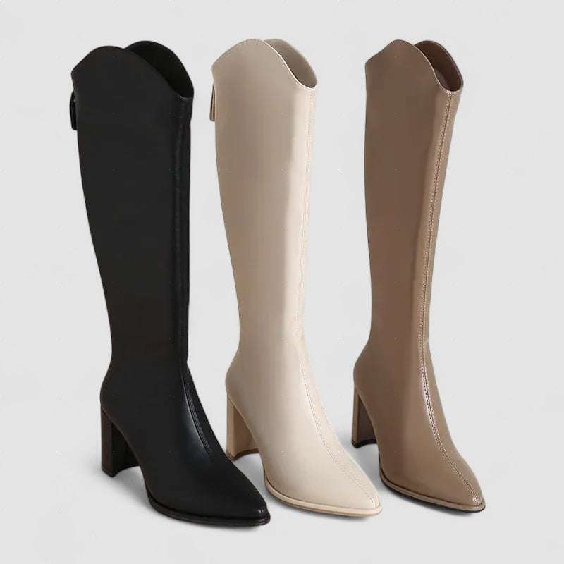 Hilda™ | Botas de tacón grueso y elegancia para el invierno