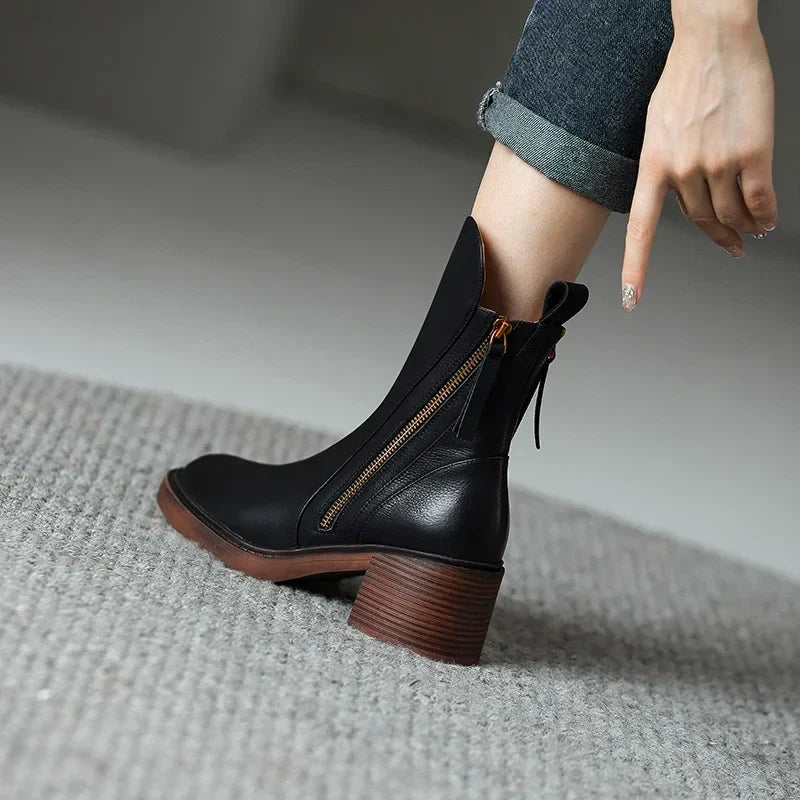 Klara™ - Botas de piel