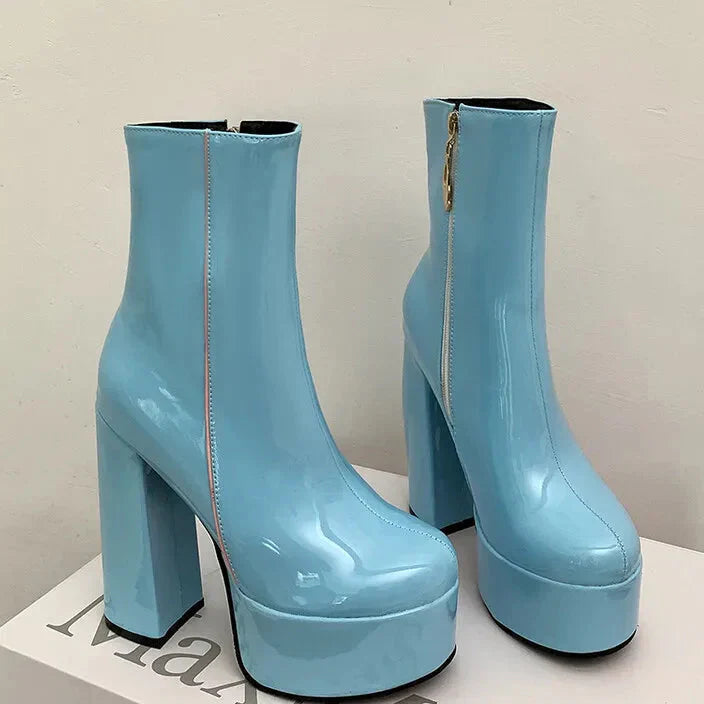 Carina™ | Botas con plataforma super alta con encanto y confianza