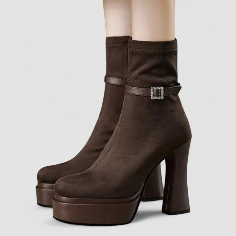 Yanete™ | Botas de plataforma de lujo con confort y estilo en cada paso