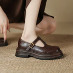 Mary Janes | Zapato Elegante de Cuero
