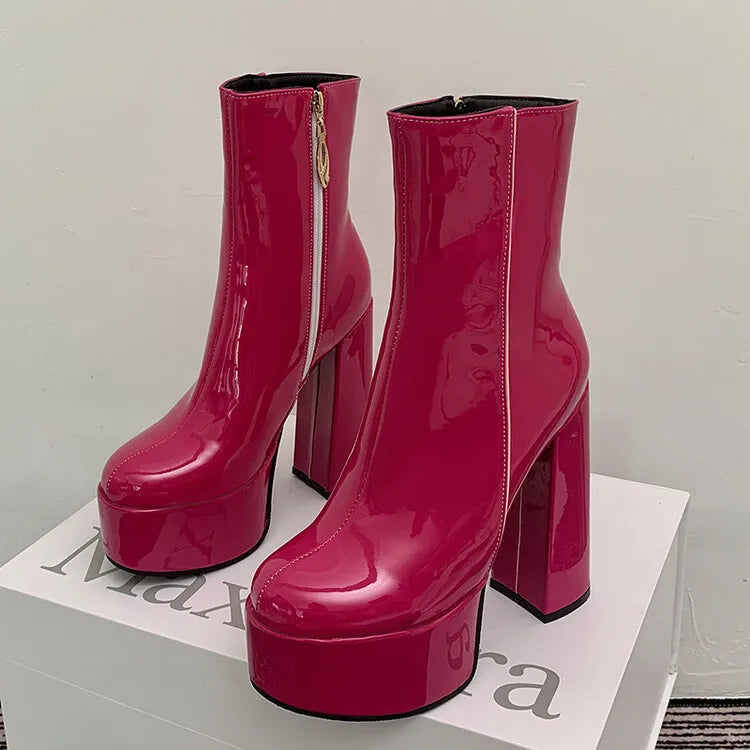 Carina™ | Botas con plataforma super alta con encanto y confianza