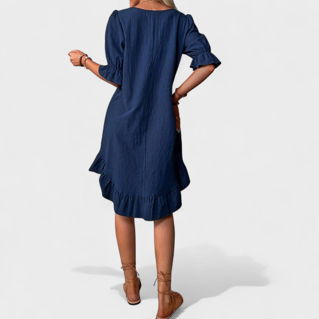 Sassa™ | Vestido casual con volantes