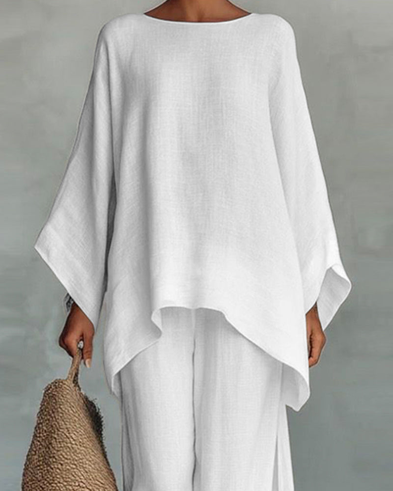 LINARA™ | Conjunto de Lino Moderno y Elegante